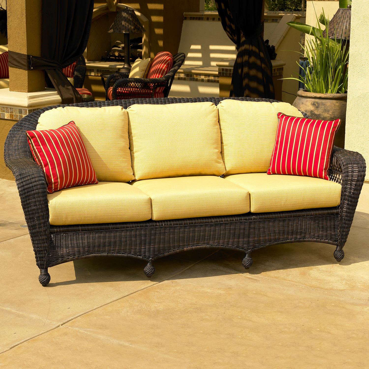 NorthCape International Charleston Wicker Sofa Find Your Furniture
